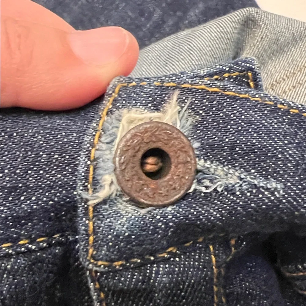RALPH LAUREN RUGBY SLIM TAPERED VINTAGE DARK WASH JEANS 28